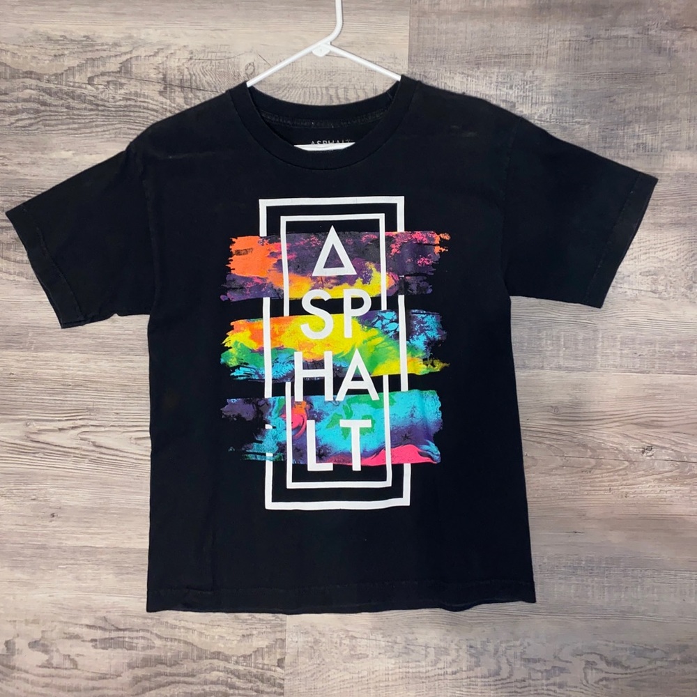 Men’s S Black Graphic T-Shirt
